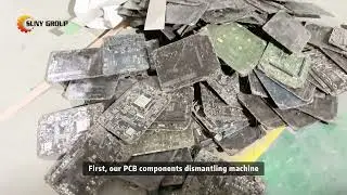 PCB Dismantling + Metal Recovery Line | Safe & Profitable E-Waste Recycling Solution