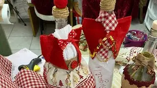 Come fare i vestiti alle bottiglie.2step