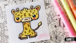 How To Draw Kawaii Giraffe by Garbi KW
