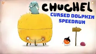 Chuchel Cursed Dolphin% Speedrun World Record!!! #Kafuga #ChuchelSpeedrun #Shorts