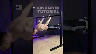 BACK LEVER Tutorial #calisthenics
