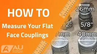 How To Measure your flat face couplings