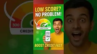 Boost Your Credit Score Fast!  #shorts #cibil