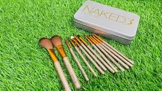 Naked 3 Urban Decay Makeup Brushes Pack Of 12