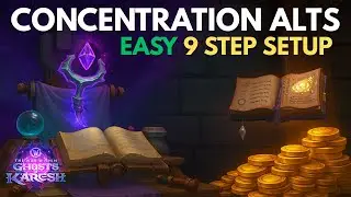 Enchanting Concentration Alts Made Easy (9 Steps, WoW Patch 11.2 Season 3)
