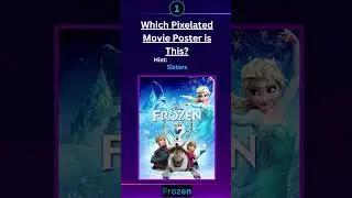 Guess the Disney Movie: Pixelated Poster Challenge! Part 3 #disneychallenge #movietrivia