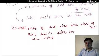 31.Discontinuity of second kind and infinite discontinuity, Shivraj Gurjar