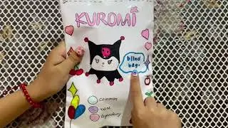 Omg 😱 Blind bag😆Kuromi my love 😍 #relax #sticker #kawaii #shorts #unboxing #kuromi #blindbag