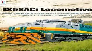 Unmatched Power on Rails: The Most Powerful Diesel Locomotive 🚂 in the World ES58ACi! 🔥 🔥