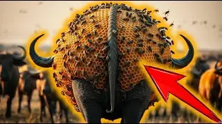 This Buffalo Was Covered in Bees and Honeycomb &ndash; What We Found Will Break Your Heart