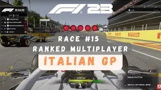 F1 23 Online Gameplay - Ranked Multiplayer @ Italian GP | Race 15