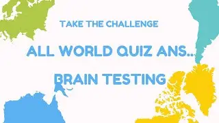 🌍 Quiz Mundial de Conhecimentos | Desafio Global para Testar Seu C&eacute;rebro 🧠✨