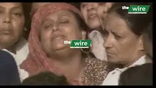 Dr.Azeem Ahmed Tariq Funeral Exclusive Video 01 May 1993 #MQM #AltafHussain #AzeemAhmedTariq