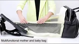 Multifunctional Baby Diaper Bag!
