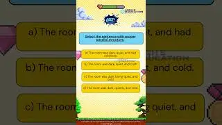 Select the sentence with proper parallel structure.&ldquo;This quiz exposes your hidden IQ.&rdquo;
