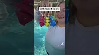 Colors make a difference! Avoid blue bathing suits so your child doesn&rsquo;t blend in with the water