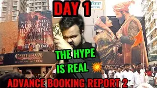 SHOCKING : CHHAAVA BOX OFFICE COLLECTION DAY 1 | ADVANCE BOOKING REPORT 2 | VICKY KAUSHAL
