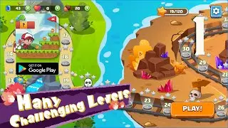 Super Rob's World - Run Game Gameplay Walkthrough Part 1 - Level 1 ~ 7 (Android)