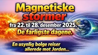 Magnetiske stormer fra 22. til 28. desember 2025. De farligste dagene.