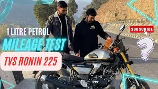 TVS Ronin 225 Mileage Test | Real Mileage 🔥| Shocking Results😱