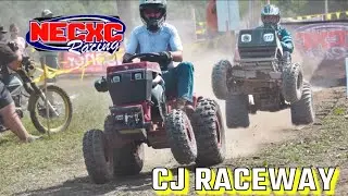 CJ Raceway 2024 Lawn Mower Race NECXC Racing Series