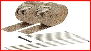 Control Exhaust Heat And Boost Performance With A Professional Grade Titanium Exhaust Wrap Kit