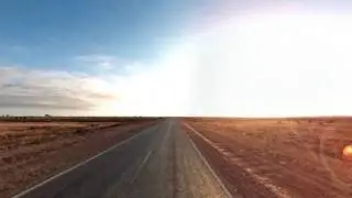 Eyre Highway time lapse