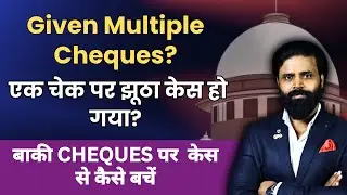 Given Multiple Cheques? How to Stop False Cheque Bounce Cases