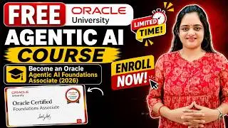 🔥 FREE Oracle Agentic AI Course (2026) | Get Official Oracle Certificate | Enroll Now!