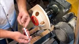 Wood Turning a  Bird Feeder Part 2 (old video from August 2017)