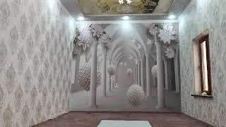 3d Wallpaper new design Plasterboard Ceilings Designer Painter Евроремонт Обой Оточенто ДекорПласт