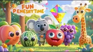 Rainbow Sensory Play with Fruits & Fairy 🍇🍊 | Fun Sensory Playtime