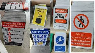 Ultimate Guide to Safety Signage | Manufacturing & Printing in UAE | Point to Point UAE