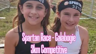 Spartan Race Kids 3km Competitive Heat in Calabogie.