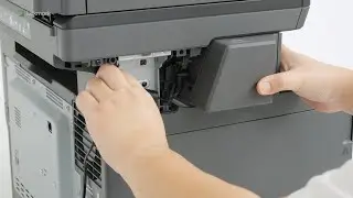CX532/CX635/XC2335&mdash;Replacing the convenience stapler