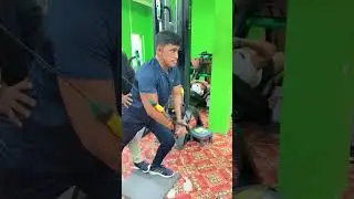 Chest cable cross over 40 kg #shorts
