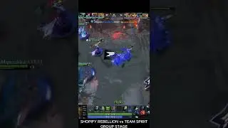 SHOPIFY REBELLION vs TEAM SPIRIT-THE BALI MAJOR 2023 DOTA 2 #shorts