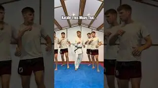 Karate guy tries Muay Thai&hellip;