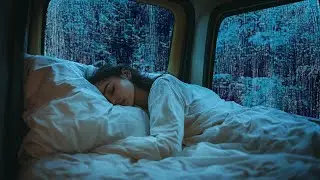 Peaceful Rain & Thunder on Car Window: Perfect Soundscape for Fast Sleep