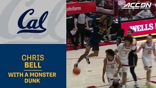 Cal's Chris Bell Finishes Off Stanford With A Monster Dunk