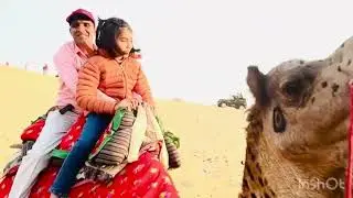 Camel safari Sam desert Jaisalmer