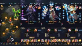 Devil Athena: Dark Olympus Gameplay Skill Trial With My Strongest UR Heroes