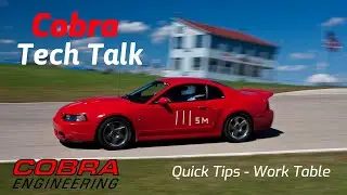 Work Table Quick Tip - Cobra Tech Talk