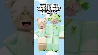 Matching Outfit Ideas! (Girl & Boy) ROBLOX