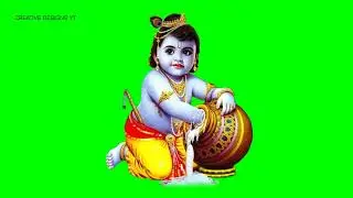 Sri Krishna Green Screen | For video editing || CREATIVE DESIGNS YT ||