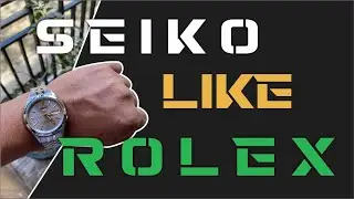 JAM SEIKO INI MIRIP ROLEX CLASIC | SEIKO SNKL19K1 | CLOSE VIEW