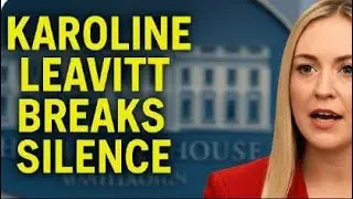 Karoline Leavitt Breaks Silence: Major White House Briefing on Economy, Border & Global Threats