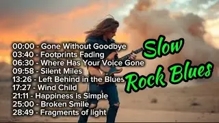 Slow Rock Blues Song | Emotional Blues Playlist for Deep Feelings & Night Vibes