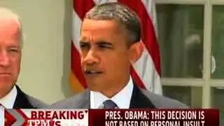 Obama Announces McChrystal's Resignation  tpmtv