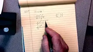 College Algebra P. 2. 57 Simplify an exponential Expression